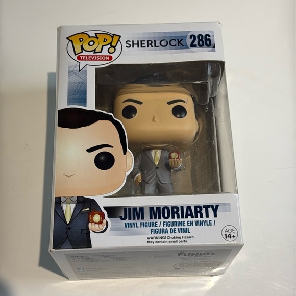 Funko Jim Moriarty 286 Funko Sherlock - Picture 1 of 5